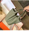 2025 Nuevo Bolso Balde Europeo y Americano con Cierre Bolso de Mano Bolso para Mujer Gran Capacidad de un Solo Hombro Cruzado de Pu