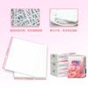 Lenço de Papel Rosa Coração a Coração Três Camadas 8 Peças Papel Tissue Facial Papel Higiênico Guardanapo Portátil Entrega
