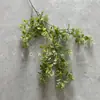 Bosque Escandinavo Verde Planta Verde Hoja Verde Techo de Salón de Bodas Mimosa Plástico Flor Falsa Hierba de Amante Eucalipto