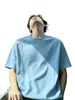 Camiseta roxa desconstruída de secagem rápida com manga curta para homens, top leve de verão para esportes e fitness