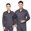 Traje de trabalho de verão CVC de manga curta para homens, respirável, resistente ao desgaste, top fino de manga comprida, roupas para oficina de fábrica