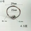 Asa Pequeña para Tabla de Cortar, Anillo Colgante Redondo de Hierro, Asa Decorativa de un Solo Agujero para Joyero, Cajón, Botiquín, Accesorios de Color Dorado