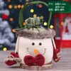 Saco de Embalagem para Maçã do Amor de Natal Saco de Presente do Papai Noel Saco de Presente Saco de Maçã do Amor de Natal de Veludo Dourado