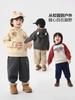 Calça de Moletom Forrada com Lã para Meninos Inverno Bebê Joggers Infantis Calças Longas Grossas Quentes Meninos