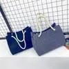 Bolsa de Ombro de Linho Nova Outono 2026 Feminina Grande Capacidade Cor Sólida Personalizada Moda Casual Bolsa Tote Portátil