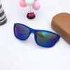 Nuevas Gafas de Sol Deportivas de Moda para Niños con Marco Antivaho Protección Ocular para Exteriores Protección Solar Estéreo 3D Gafas de Sol Populares