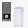 Copo Quadrado para Milk Tea com Tampa 350ml 500ml, Garrafa Plástica PET Descartável Moderna para Bebidas para Takeaway Comercial