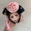 Banda para el cabello con bandera noble, accesorios para el cabello de palacio antiguo, tocados, diadema para niñas, tarjeta para el cabello, ropa Han antigua