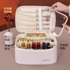 Bolsa de Cosméticos Cuadrada Elegante para Productos Nuevos Transfronterizos Bolsa de Almacenamiento de Cosméticos Multifuncional de Gran Capacidad Estuche de Cosméticos Bolsa