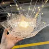 Arte Acrílico Hecho a Mano Flores Luminosas Decoraciones para Pasillo de Boda Decoraciones para Escaparates de Centro Comercial Adornos de Pétalos de Forma Irregular