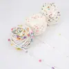 Bufanda de Hilo de Frijol de Caramelo Arcoíris Hilo Mixto Tejido a Mano Hilo de Color Macarrón Bola de Hilo Regalo Hecho a Mano para Mejor Amiga