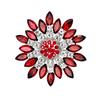 Broche Coreano de Zircônia de Flor Broche Pin de Luxo Decoração Anti-Exposição Nicho Casaco Moda Feminina