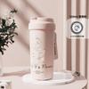 Termo infantil doble taza para beber 316 alto valor de color gran capacidad estudiantes para niños y niñas cerámica lindo caricatura hervidor con pajilla