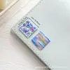 Etiqueta de Tela Mini Linda Kuromi Etiqueta Tejida Correa de Apple Watch Ropa de Bebé Calcetines Manual Parche de Tela Bordado Autoadhesivo