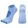 Calcetines de cinco dedos con punta dividida para mujer, antideslizantes, para yoga, baile y gimnasio, venta al por mayor de fábrica
