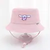 Sombrero de Sol de Princesa Lolita de Verano, Sombrero de Pescador Lindo de Cinnamoroll para Niños, Sombrero de Pescador de Dibujos Animados para Bebé Estilo Japonés y Coreano