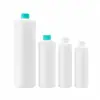 Botellas de Fábrica Originales Blancas con Tapa de Rosca de PE 250ml 400ml 1000ml para Dispensar Productos de Lavado y Cuidado, Botellas Vacías para Empaquetado de Productos Químicos de Uso Diario