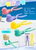 Cor Macaron Clip de Bola de Neve Misturado Equipamento para Brincar na Neve Brincar de Guerra de Bolas de Neve Brinquedos para Brincar na Neve Agitar Tom Mesmos Brinquedos Explosões