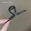 Pinza para el pelo con forma de oreja de trigo para mujer, exquisita pinza grande con diseño de tiburón, pinza para la nuca, venta al por mayor, horquilla para el pelo, tocado