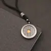 Nuevo Colgante de Moneda Flor Fantasma de Montaña China Estilo Nacional Colgante de Moneda de Bronce Retro para Llevar Contigo Collar para Hombres y Mujeres Adorno de Regalo Cultural y Creativo