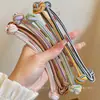 Elástico de Cabelo para Coque Alto, Corda de Cabelo Durável de Alta Elasticidade, Faixa de Cabelo para Meninas, Elástico de Cabelo que Não Danifica o Cabelo, Acessório de Cabelo
