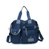 Bolsa feminina transfronteiriça de grande capacidade 2026 Europeia e Americana, bolsa de maternidade, bolsa de ombro em tecido Oxford, bolsa de mão, bolsa de viagem, bolsa transversal