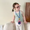 Chaleco Infantil ZheLi para Niñas para Abrigo, Estilo Delgado de Verano 2026, Ropa Infantil Casual, Top sin Mangas para Bebé Niña Clase A