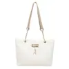 2026 Modelo Nuevo Color Sólido Textura Simple y Elegante Versátil Bolsa Tote de Gran Capacidad Bolso de Mano Bolso de Hombro para Debajo del Brazo