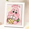 Pintura de Diamantes para Niños al por Mayor Pintura de Pegar Pegatinas de Diamantes con Marco de Fotos Paquete de Materiales Hechos a Mano DIY Mampostería Completa de Diamantes de Dibujos Animados