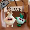 Pequeño Genio de Bolas de Carbón, Popular en Internet, Lindo Bolso, Adorno Colgante, Muñeco de Peluche, Mochila Escolar para Mujer, Llavero para Coche