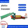 Granulador de plástico PE máquina de peletizar ração animal granulador de filme de estufa granulador de plástico conjunto completo