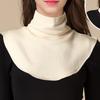 Bufanda de punto con cuello falso Yuyue de seda cepillada para mujer, versátil para otoño e invierno, a prueba de frío, cuello alto, prenda interior, fabricante, venta al por mayor