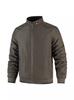 2024 outono e inverno novo entidade primavera e outono novo jaqueta gola business casual masculina de meia-idade masculina dupla