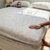 Sábana de Algodón Puro Waffle Fresca y Sencilla Pieza Única Todas las Estaciones Universal Algodón Cubierta para Cama Individual de Dormitorio Protector de Colchón