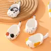 Plato de Cerámica para Salsa de Dibujos Animados de Gato para Uso Doméstico, Lindo Plato para Sumergir Gatito, Soporte para Palillos, Reposacucharas, Plato de Salsa para Olla Caliente, Plato para Vinagre