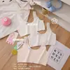 Roupa íntima respirável de modal com trama para meninas do ensino fundamental, estilo fino para o período de desenvolvimento, sutiã sem aro para evitar saliências