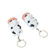 Conejo del Zodiaco Mentira Vaca Luminosa Funda para Teléfono Móvil Luminosa Bolso Cruzado Luminoso de Vaca Colgante para Mochila Llavero