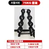 Juego de Mancuernas de 4 Piezas con Cabezales Redondos Recubiertos de Goma para Uso en Casa 50 kg 100 kg Combinación de Múltiples Pares