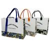 Bolsa de Feltro Personalizada Bolsa Tote de Feltro de Grande Capacidade Tendência Nacional Bolsa Transversal com Transferência de Calor Bolsa de Feltro Impressa por Sublimação