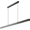 Luminária Pendente Linear Minimalista de Espectro Total Ajustável para Sala de Jantar, Iluminação Simples para Mesa de Bar, Luminária de Luxo Leve Nórdica para Sala de Chá e Escritório