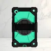 Funda Adecuada para Tableta Samsung A11 Tab 8.7 Pulgadas 2025 Cubierta Protectora de Silicona Samsung X115 Correa para la Muñeca Funda Dura Anticaídas