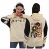 Sudadera con Capucha para Hombre y Mujer de AliExpress ATTACK ON TITAN Ataque Gigante Estampado Costuras de Color en Contraste