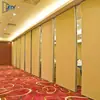 Salão de Banquetes de Hotel Divisória Móvel Porta de Tela Dobrável Porta Deslizante à Prova de Som para Sala de Conferências Parede Móvel Conveniente