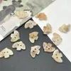 Botones coloridos pequeños de peces, mariposas, monedas, nubes, estrellas, triángulos, de dos agujeros irregulares y color degradado para ropa de niños y mujeres DIY