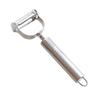 Pelador de Patatas de Acero Inoxidable, Cuchillo Pelador de Frutas, Cuchillo Pelador de Manzanas Multifuncional para Cocina Doméstica, Rallador de Melón y Frutas