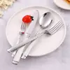 Talheres de Aço Inoxidável Transfronteiriços Coluna Romana Faca, Garfo e Colher Talheres Ocidentais Faca e Garfo para Steak Colher de Sobremesa Suprimentos para Hotel