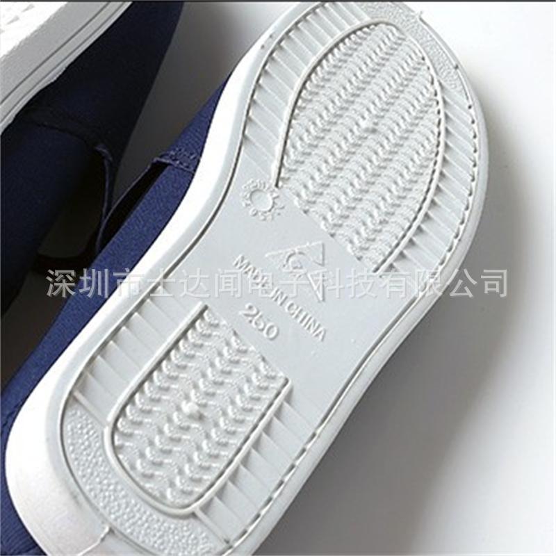 PVC鞋底帆布鞋子深蓝色2