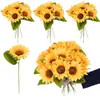Flores Artificiales, Girasoles, Ramos, Girasoles, Decoración del Hogar, Accesorios para Fotografía, Flores para Bodas, Flores Falsas y Plantas Verdes al por Mayor