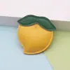Llavero Colgante de Fruta Melocotón Lindo de Cuero PU de Dibujos Animados Muñeca de Peluche Creativa Encanto para Bolso Venta al por Mayor