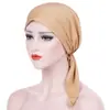 AliExpress nuevo gorro de punto de color liso con dos pompones de arco europeo y americano en stock